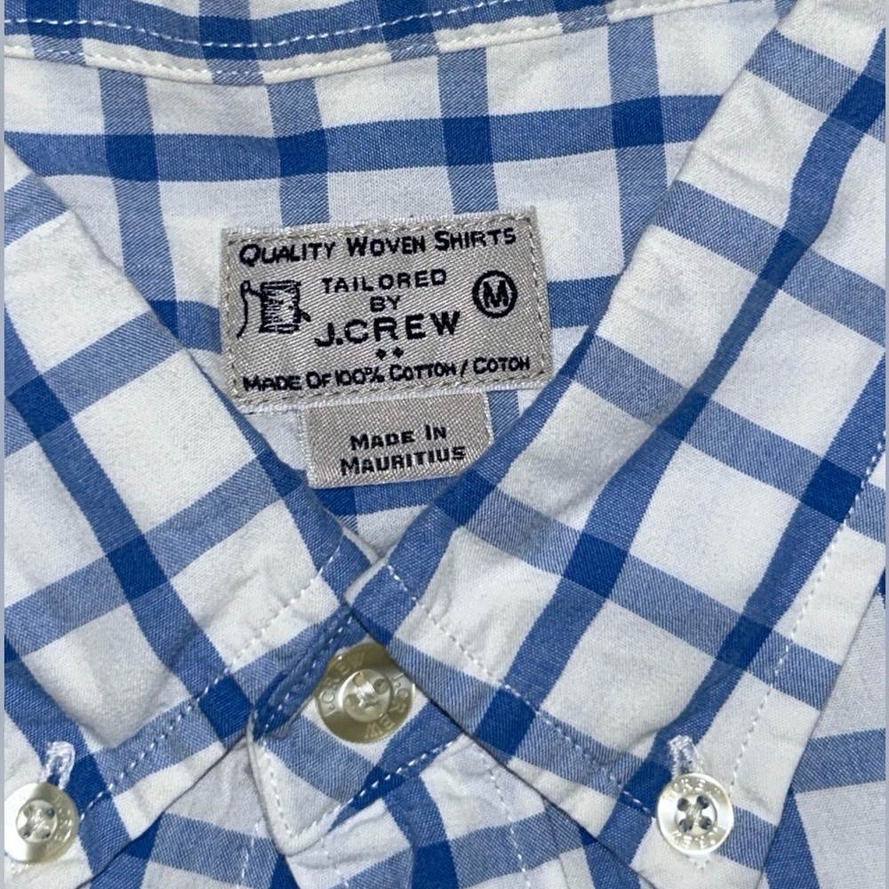 J.Crew Plaid button down - Picture 2 of 3